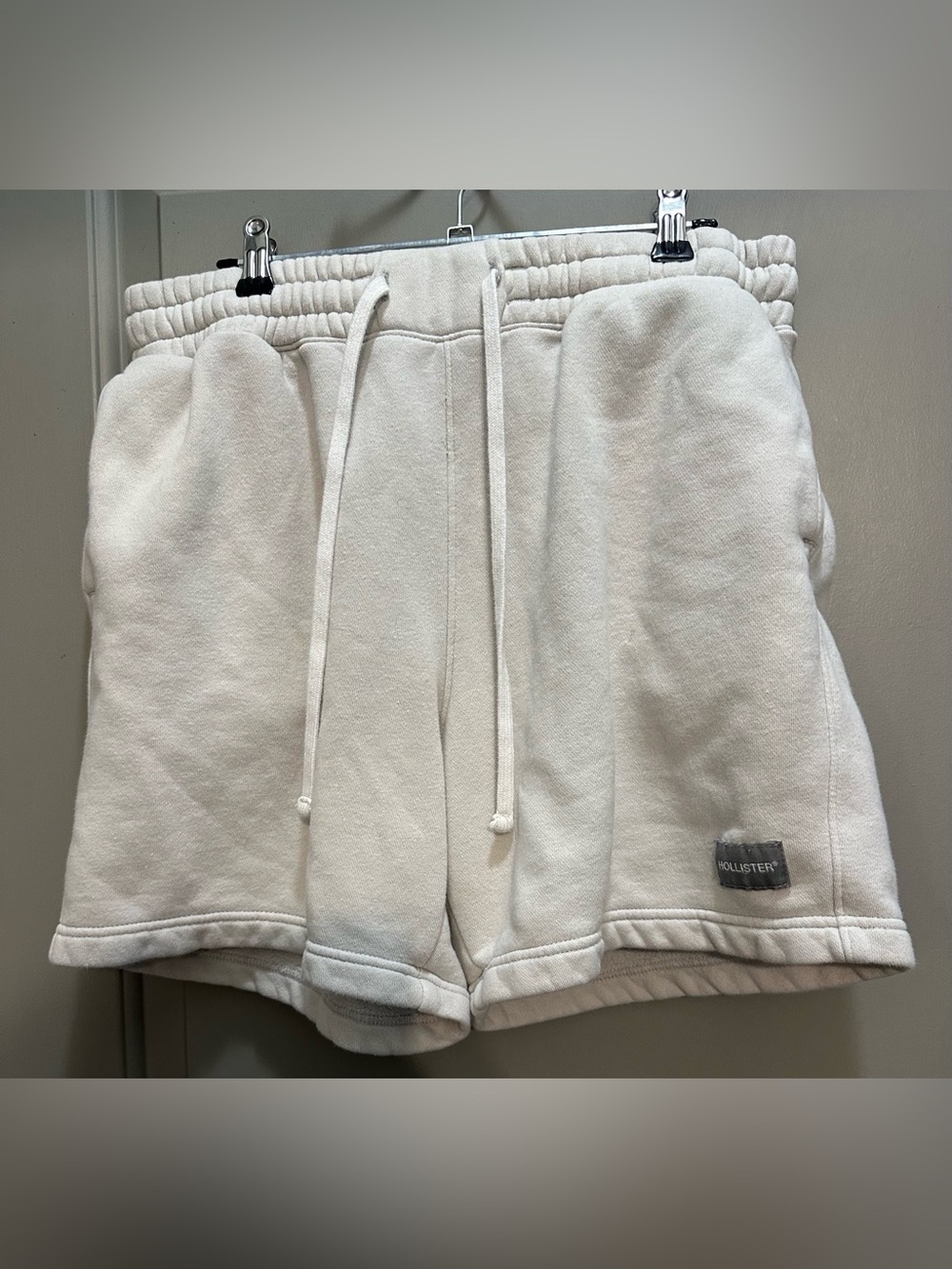 Hollister Size S Elastic Waist Cotton Blend Shorts Pre-owned